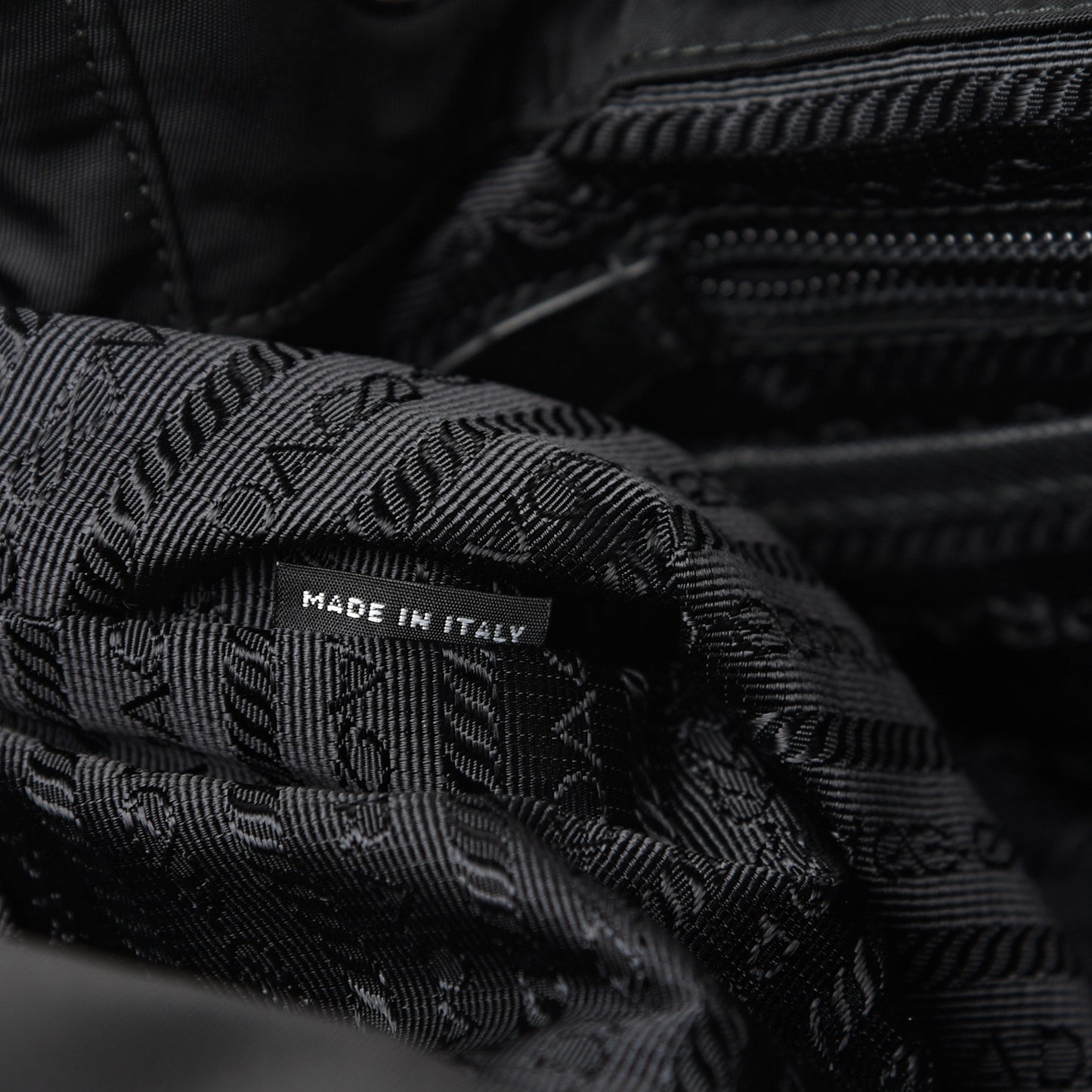 Nylon New Vela Studded Backpack Black