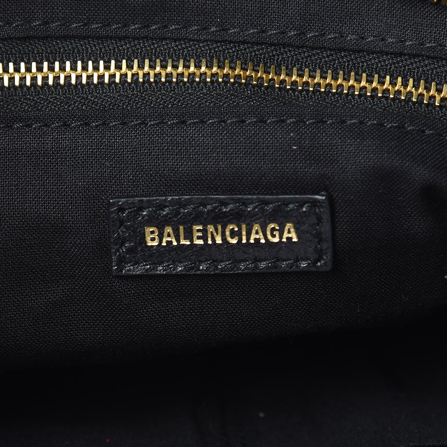 Agneau Classic Gold Hardware S City Black