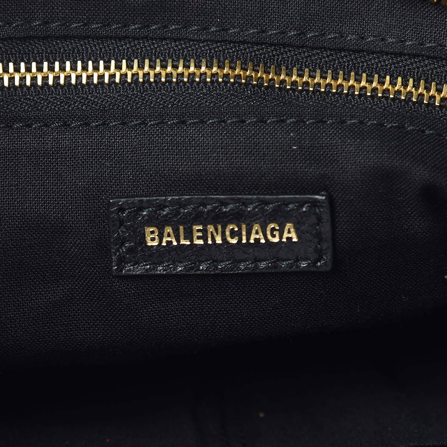 Balenciaga Agneau Classic Gold Hardware S City Black 6 of 8