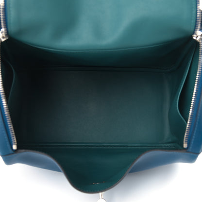 Hermes Swift Verso Lindy 30 Deep Bleu Vert Bosphore 5 of 9