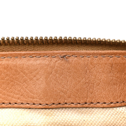 Gucci Monogram Web Rania Top Handle Bag Natural 11 of 21