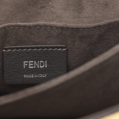 Fendi Metallic Calfskin Wonder Monster Kan I Shoulder Bag Gold 5 of 8