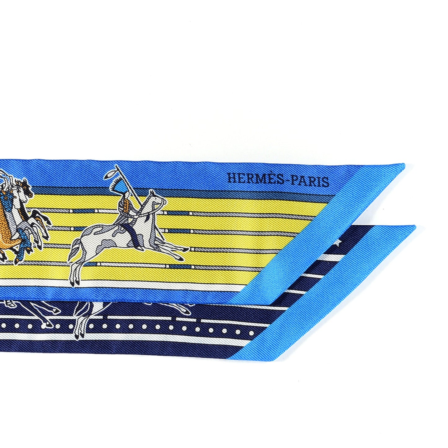 Silk Pani La Shar Pawnee Twilly Bleu Roy Jaune Marine