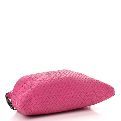 Bottega Veneta Nappa Intrecciato Maxi Convertible Tote Fuchsia 4 of 10