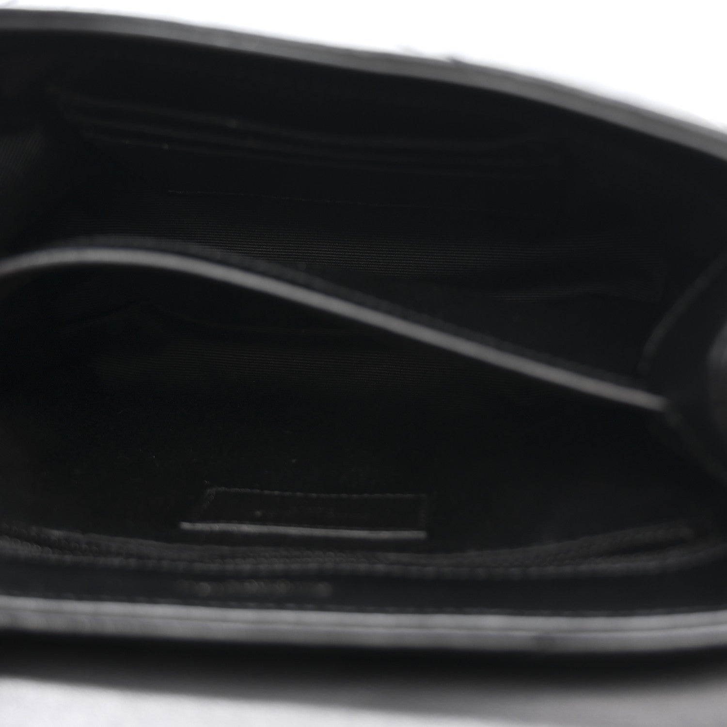 Saint Laurent Calfskin Y Quilted Monogram Monochrome Toy Loulou Crossbody Bag Black 5 of 12
