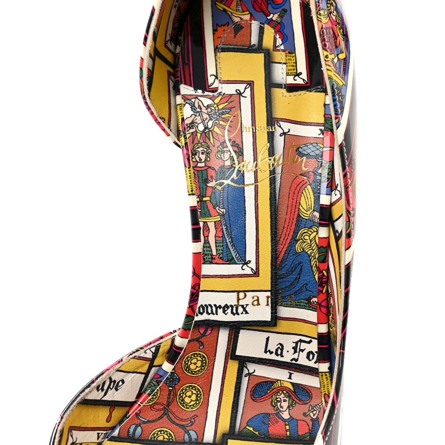 Christian Louboutin Patent Tarot Iriza 100 Pumps 40 Multicolor 7 of 8