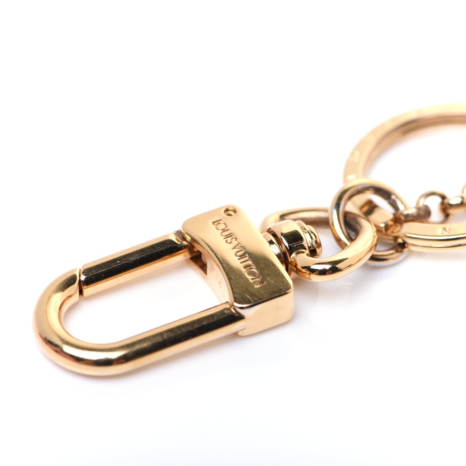 Louis Vuitton Metal Monogram Into The Flower Bag Charm Key Holder 4 of 6