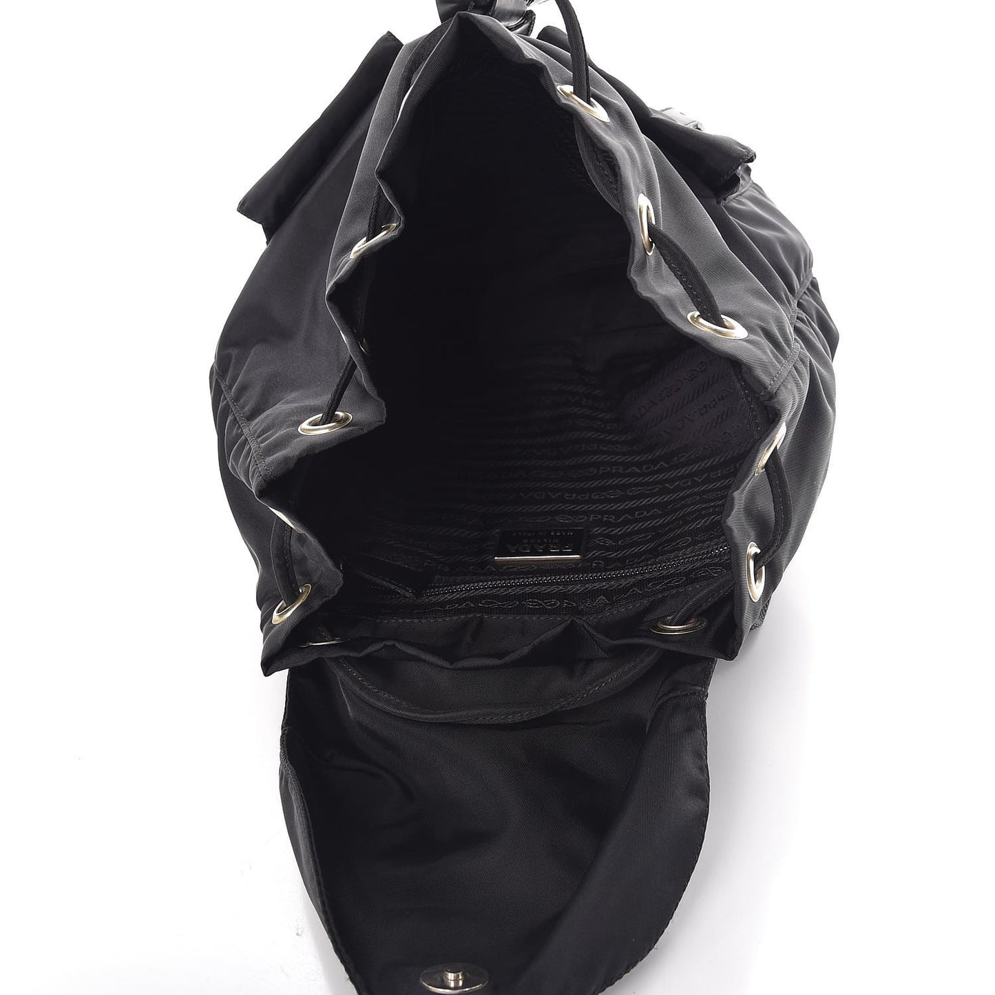 Nylon Vela Small Backpack Black