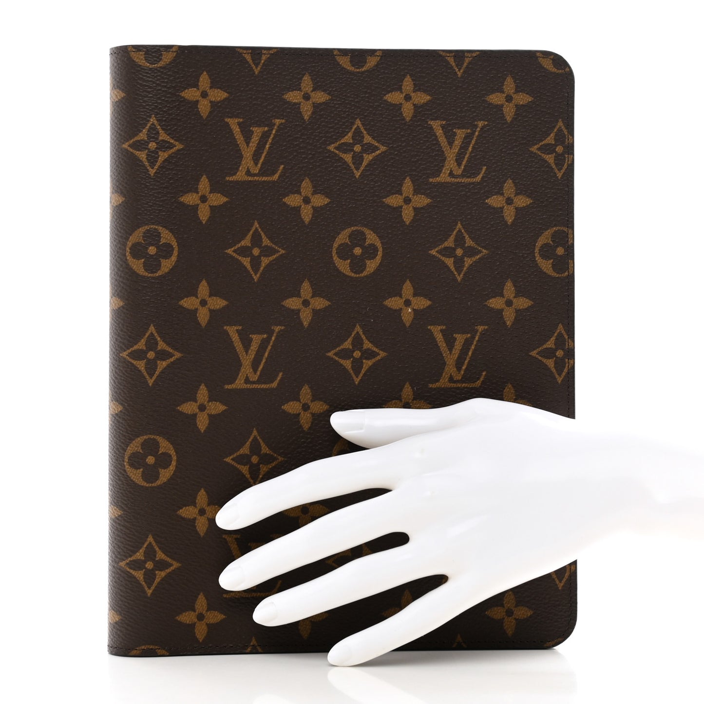 Monogram Desk Agenda Cover