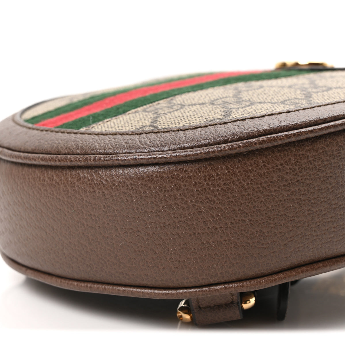 Gucci GG Supreme Monogram Web Mini Ophidia Round Backpack  display picture 2