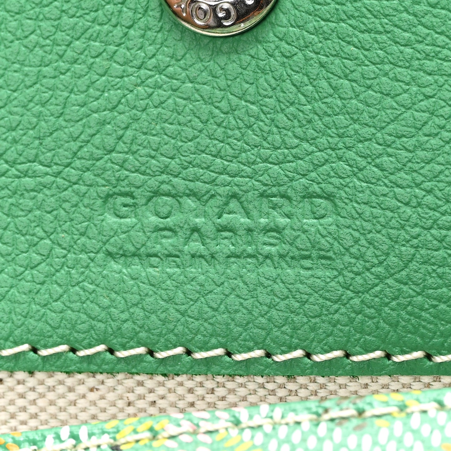 Goyardine Saint Louis GM Meadow Green