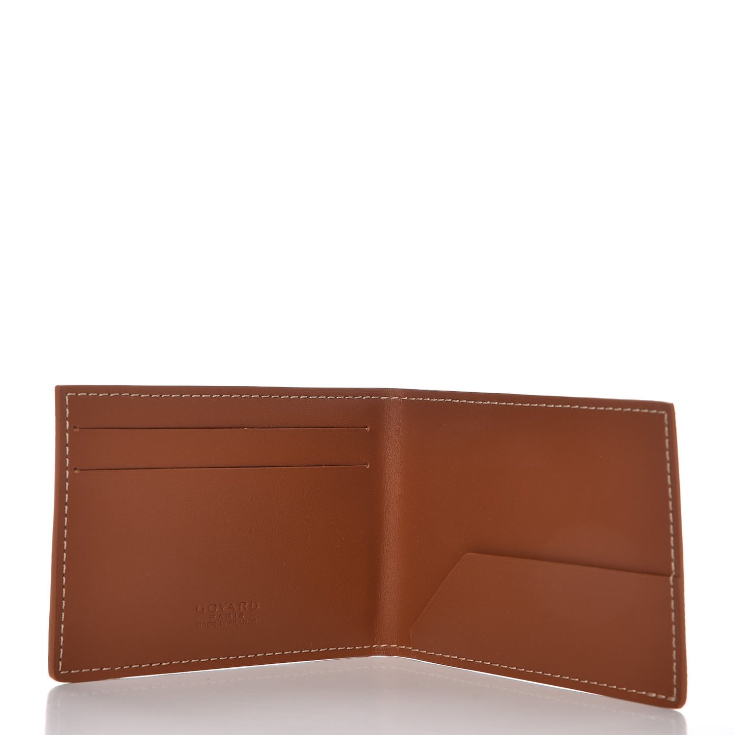 Goyardine Multi Slot Bi-Fold Wallet Black Gold