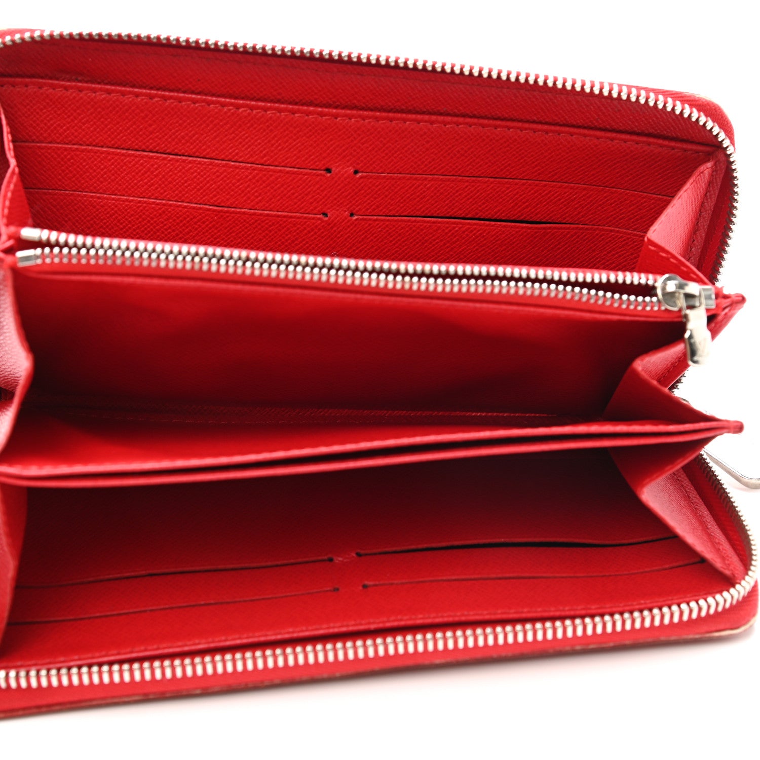 Louis Vuitton Epi Zippy Wallet Rouge 5 of 12