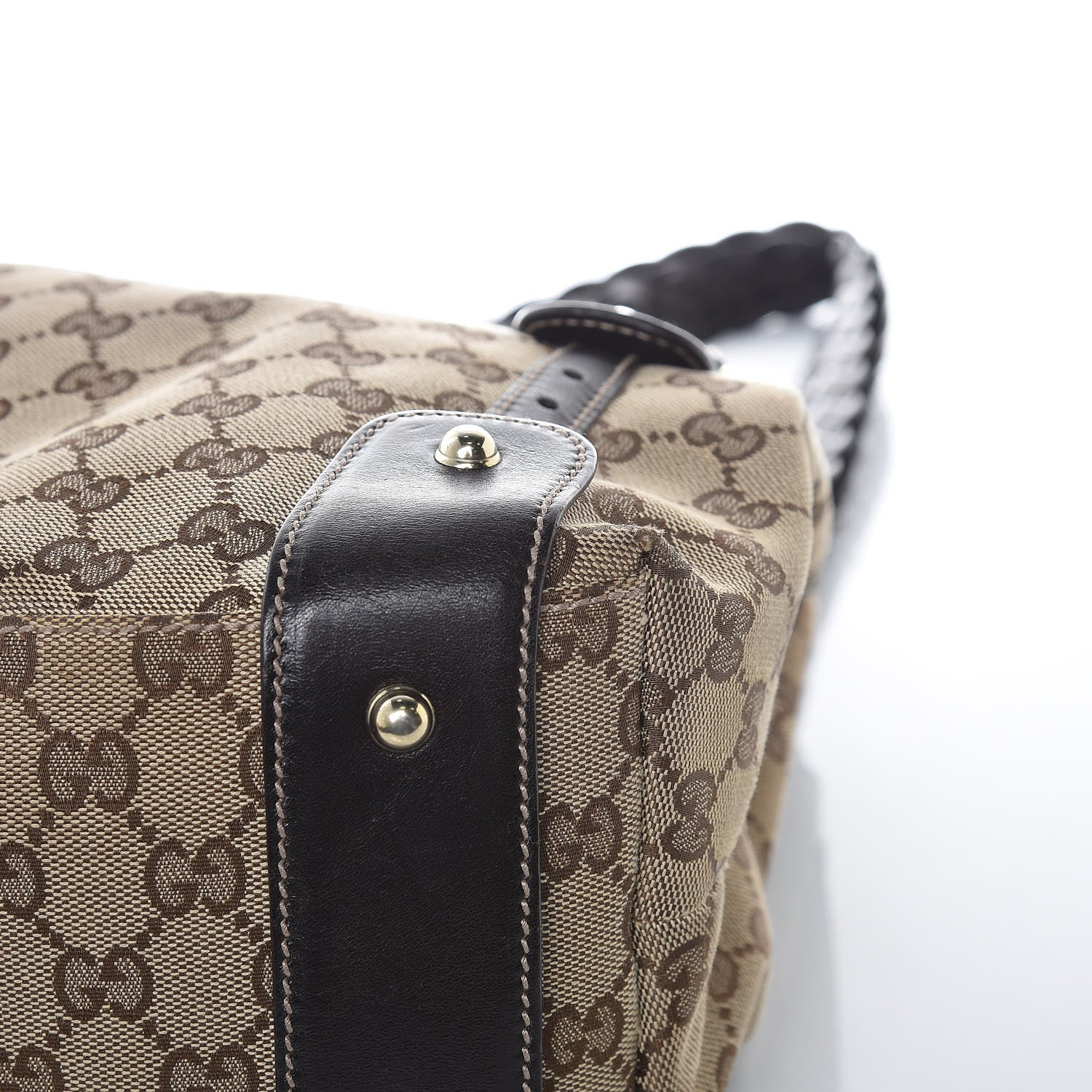 Gucci Monogram Medium Pelham Shoulder Bag Dark Brown 9 of 13