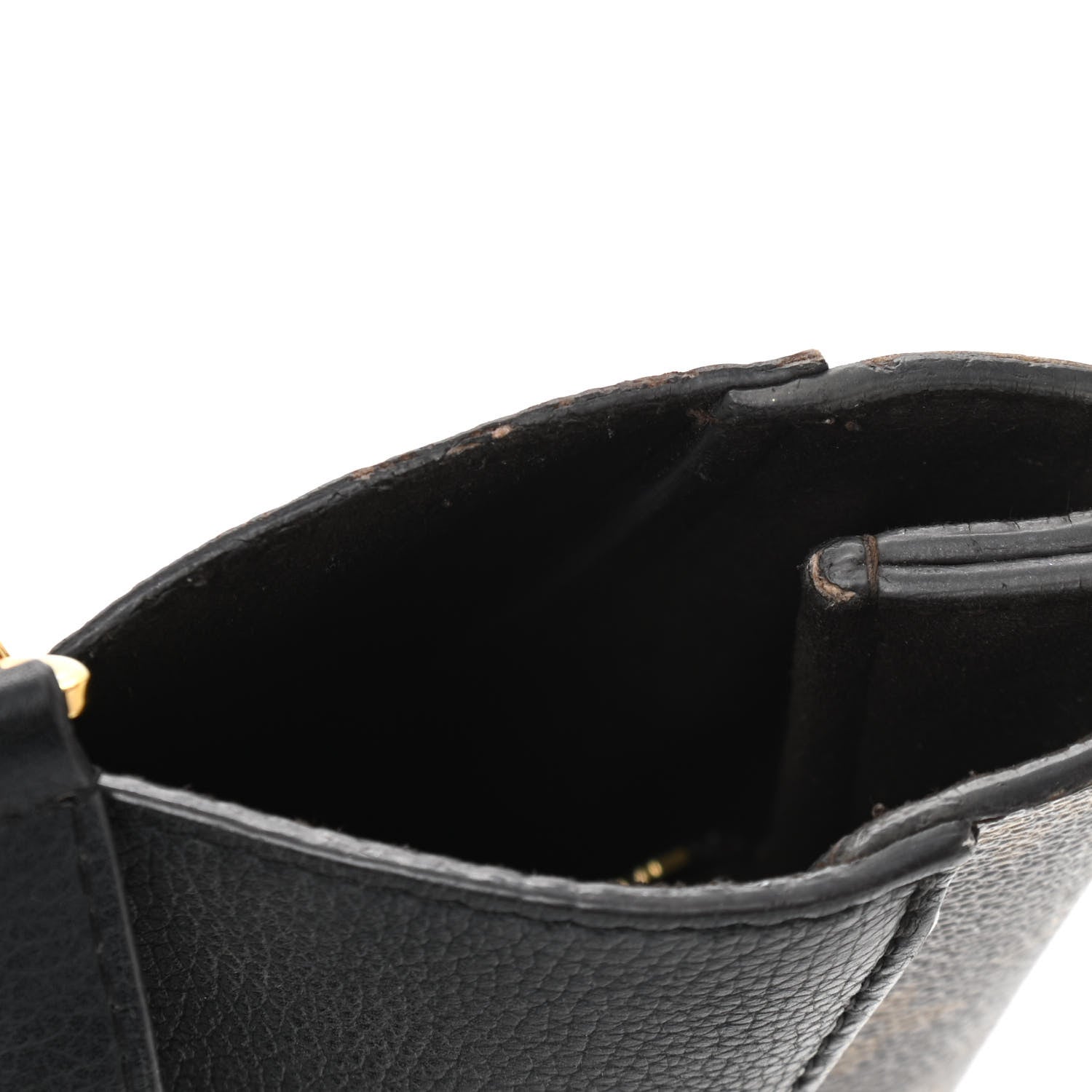 Louis Vuitton Calfskin Monogram Kimono Tote PM Black 12 of 12