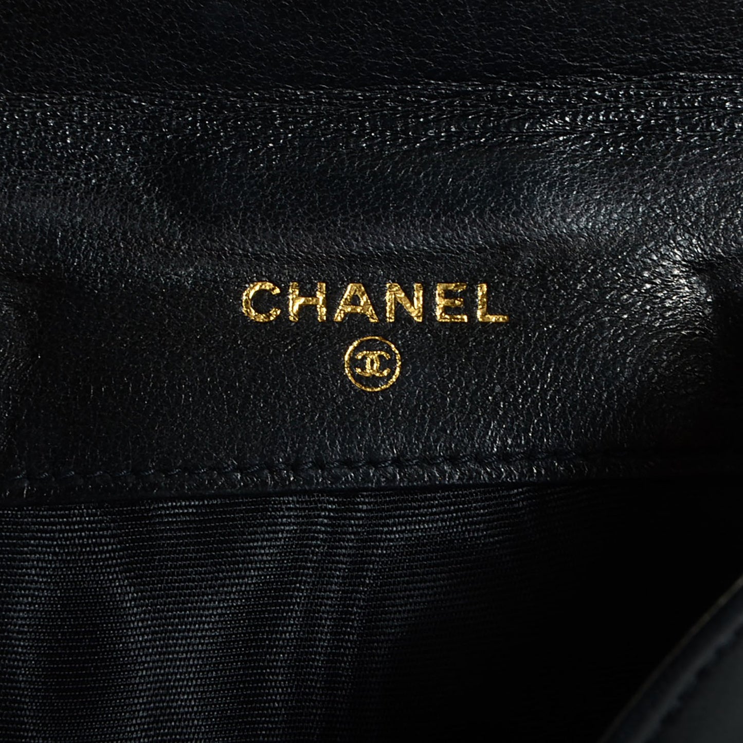 Lambskin CC French Wallet Black