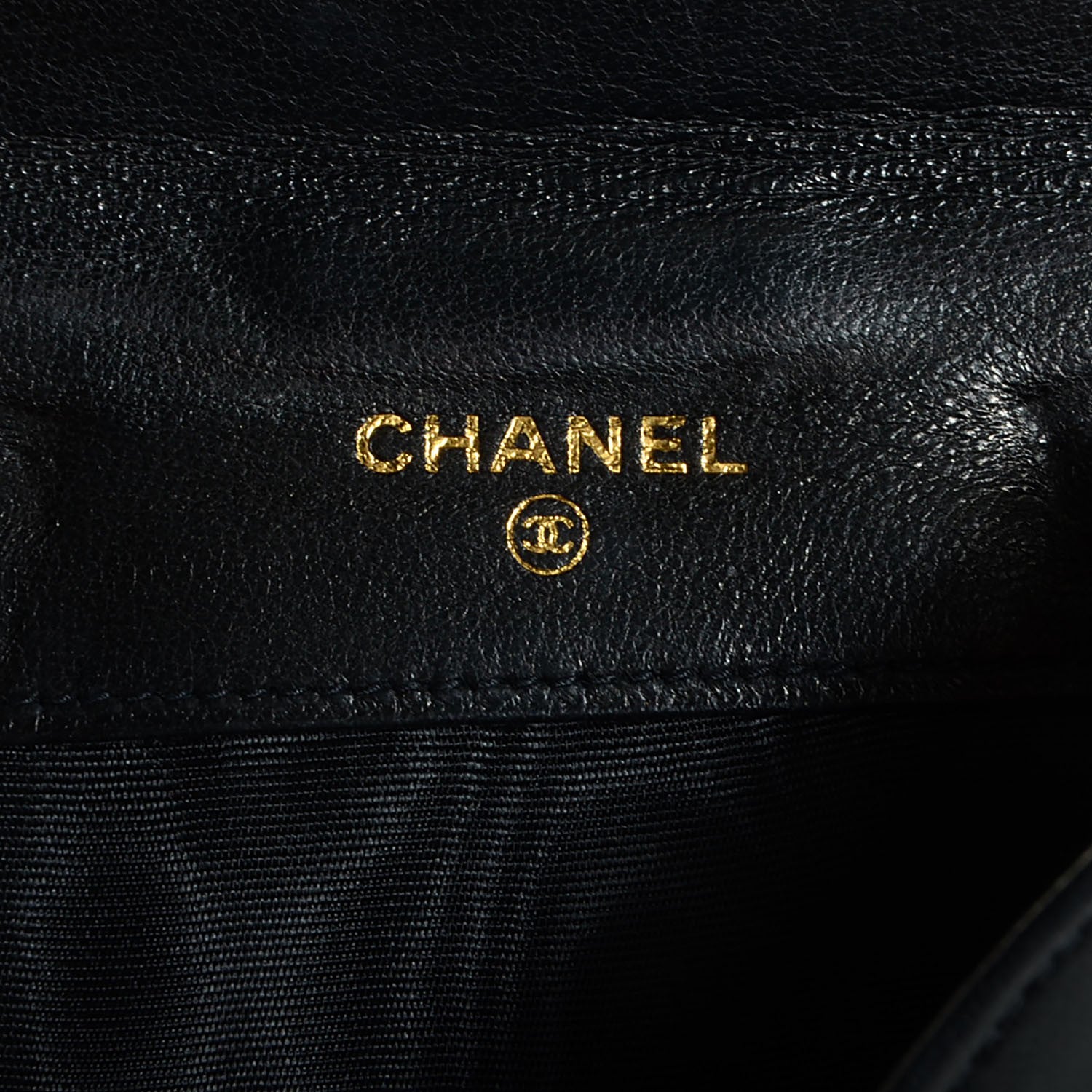 Chanel Lambskin CC French Wallet Black 8 of 8