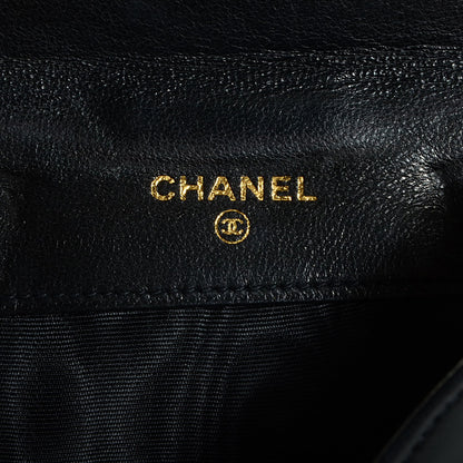 Chanel Lambskin CC French Wallet Black 8 of 8