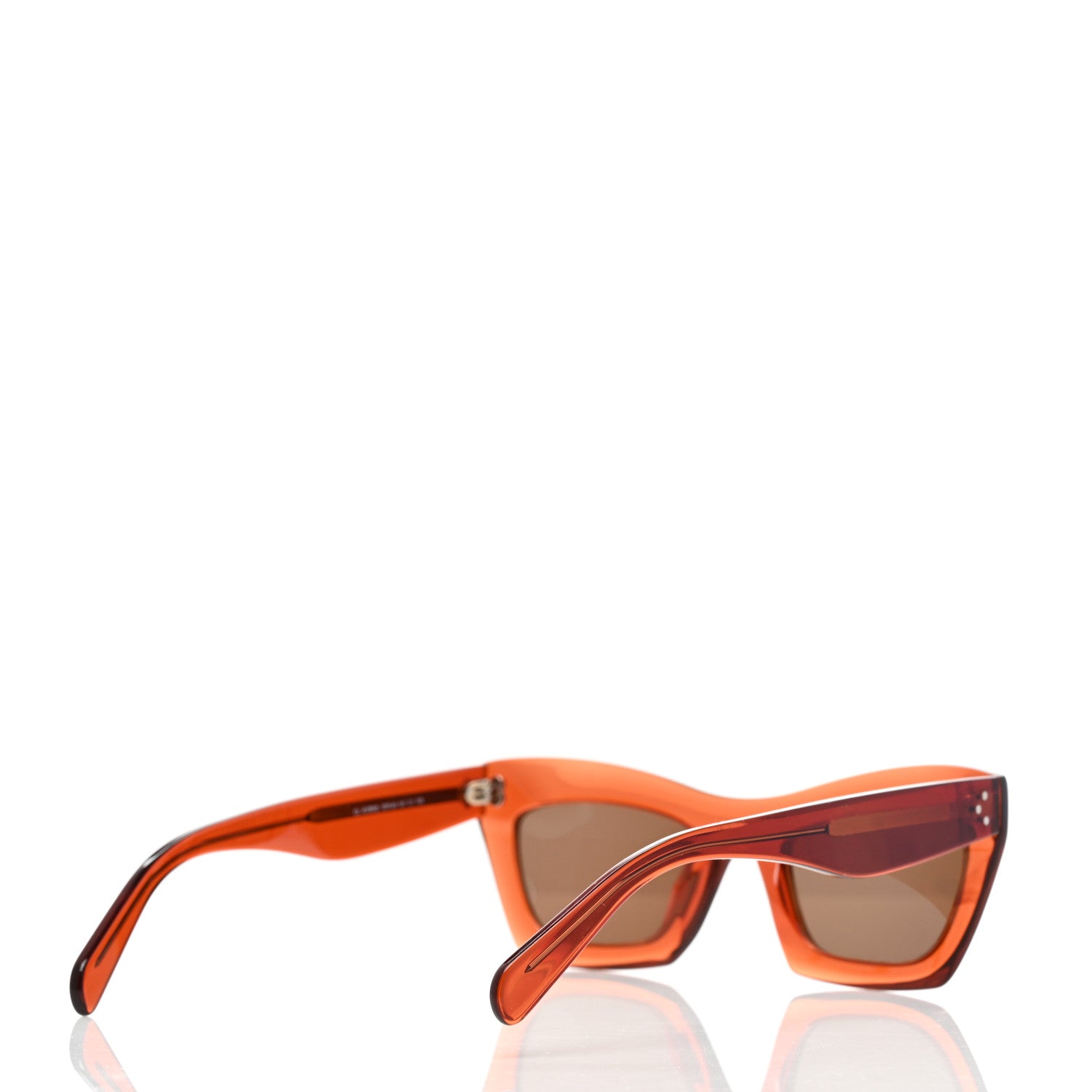 Celine Eva Cat Eye Sunglasses CL 41399/S Brown 4 of 7