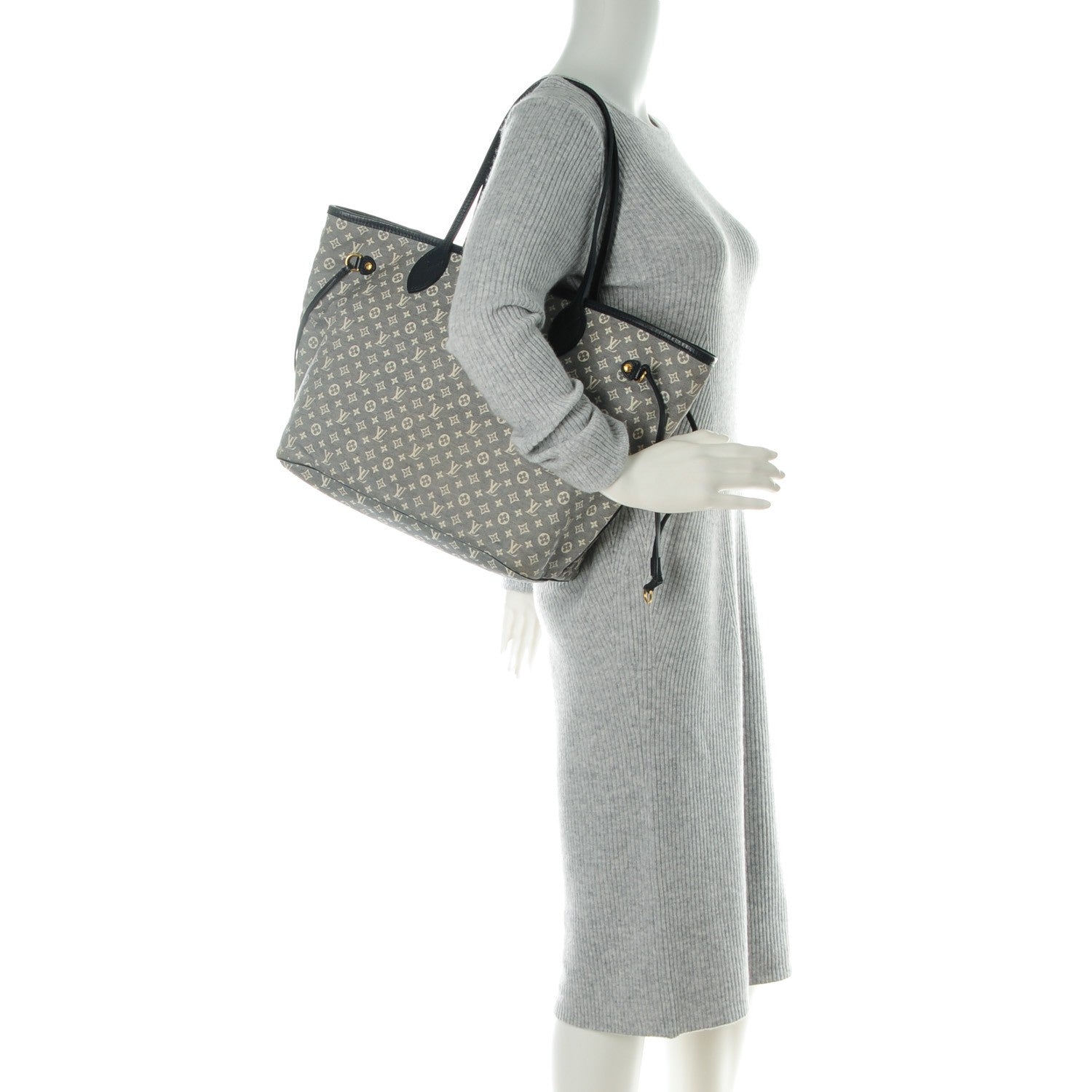 Louis Vuitton Monogram Idylle Neverfull MM Encre 2 of 11
