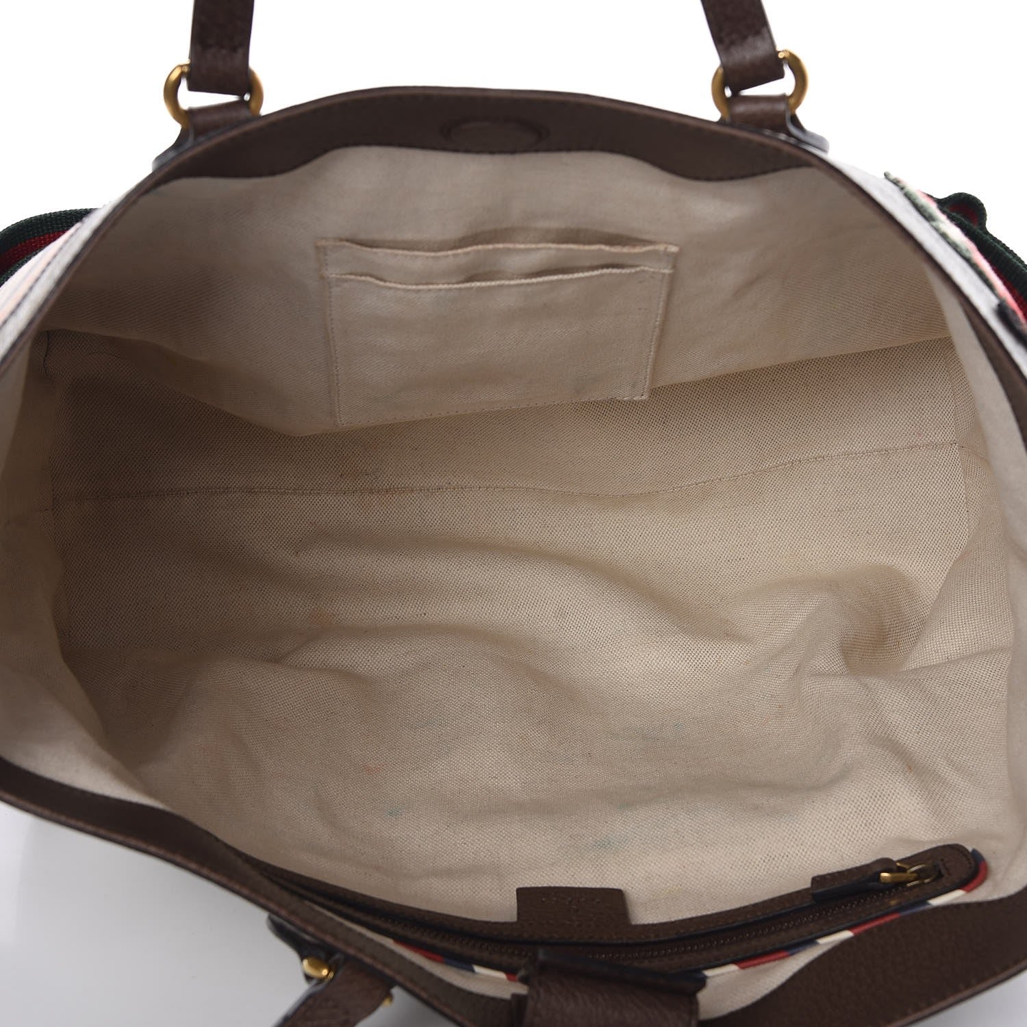 Gucci Soft GG Supreme Monogram Courrier Medium Crossbody Tote Beige New Acero 6 of 17
