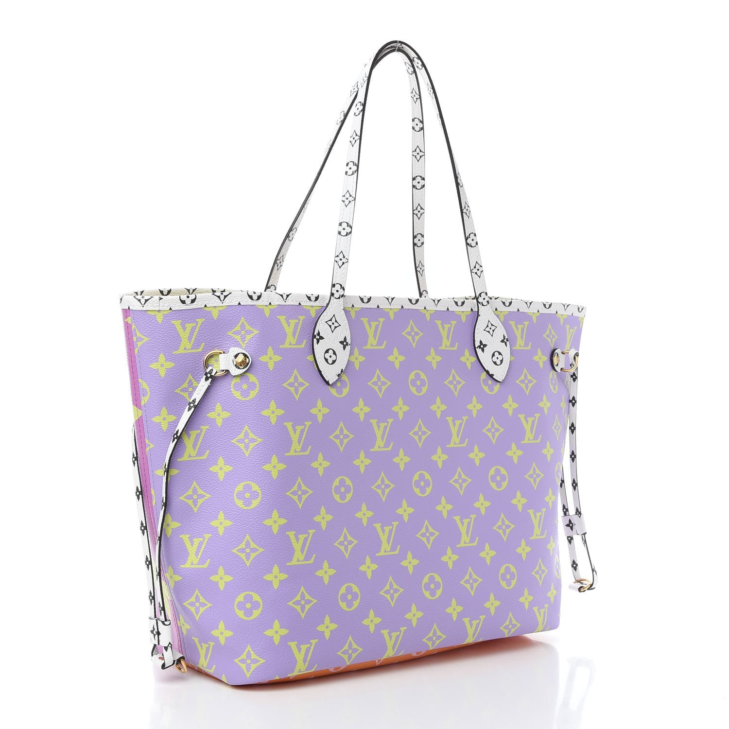 Louis Vuitton Monogram Giant Neverfull MM Pink Lilac 3 of 11