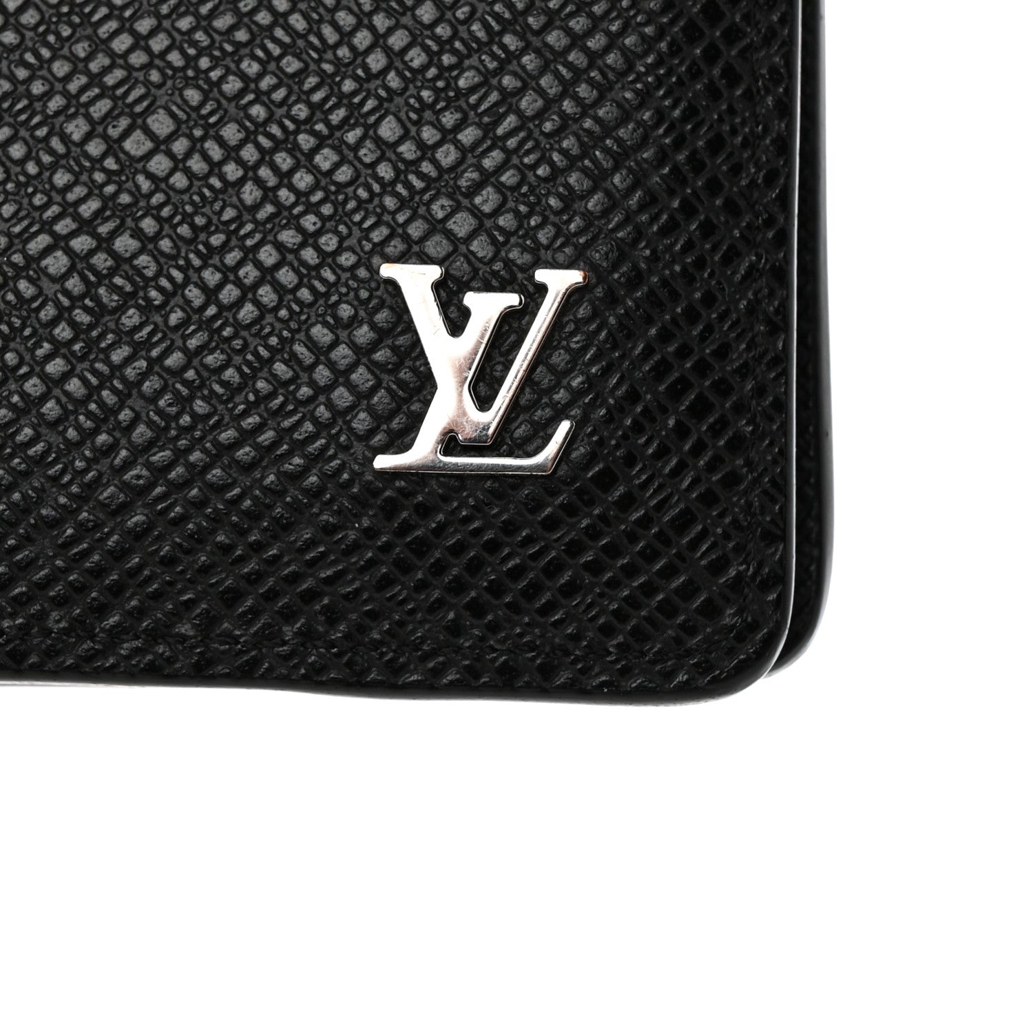 Louis Vuitton LOUIS VUITTON Taiga Pocket Organizer NM Black 6 of 7