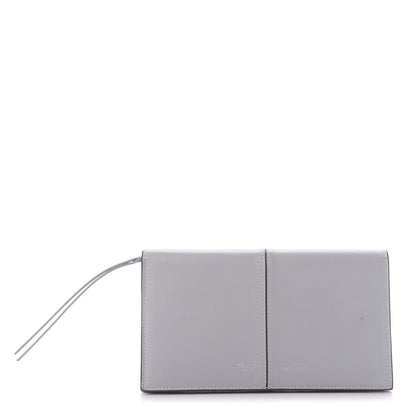 Celine Smooth Calfskin Large Symmetrical Multifunction Wallet Pearl Blue 1 of 12