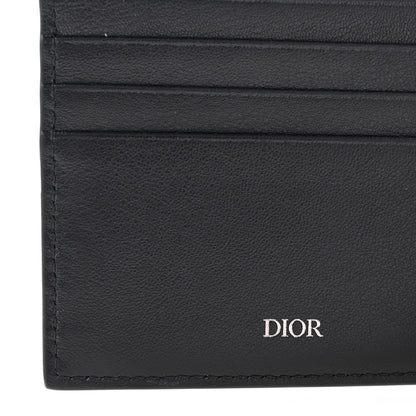 Christian Dior Grained Calfskin Bi-Fold Wallet Black 6 of 6