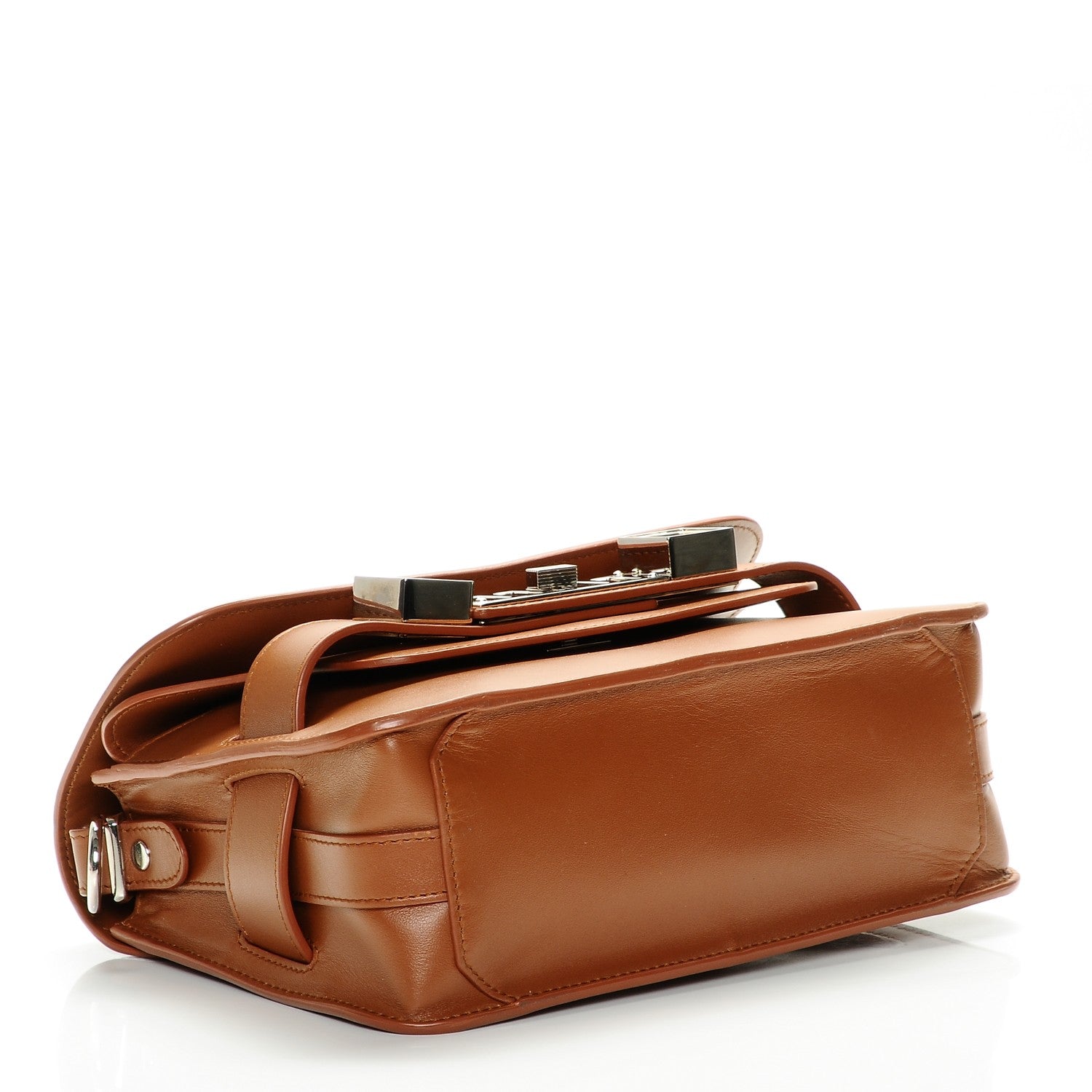 Proenza Schouler Smooth Calfskin Mini PS11 Classic Shoulder Bag Nice Tan 4 of 7