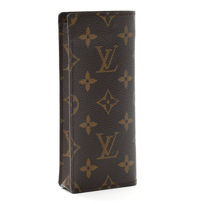 Louis Vuitton Monogram Etui a Lunettes Simple Eyeglass Case 3 of 7