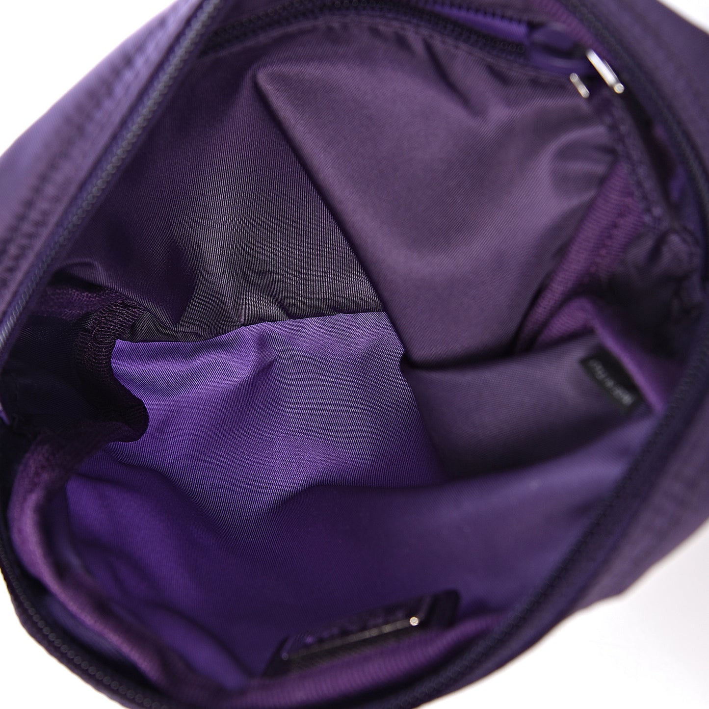 Nylon Vela Cosmetic Pouch Viola