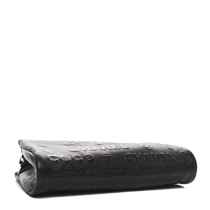 Chanel Lambskin Rue Cambon Wristlet Black 4 of 11