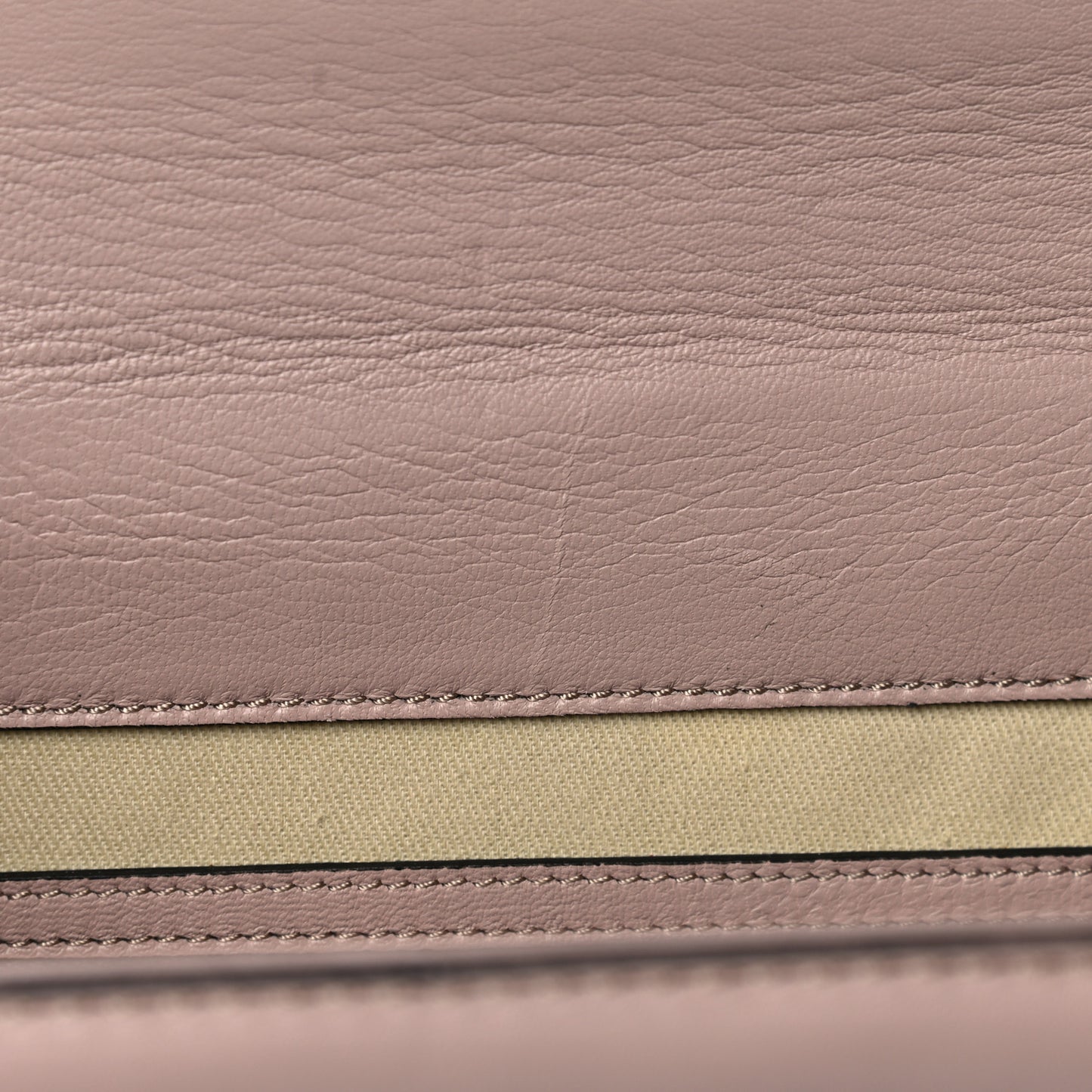 Vitello Crystal Embellished Medium Glam Lock Rockstud Flap Poudre