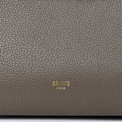 Celine Grained Calfskin Mini Belt Bag Grey 9 of 9