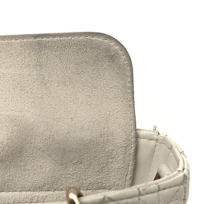 Christian Dior Lambskin Cannage Dioramour Micro Lady D-Joy Latte 10 of 16