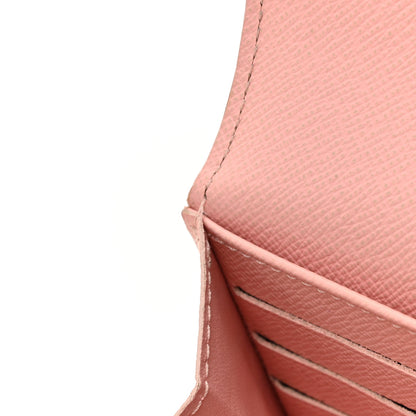 Louis Vuitton Damier Azur Sarah Wallet NM  Rose Ballerine 10 of 17
