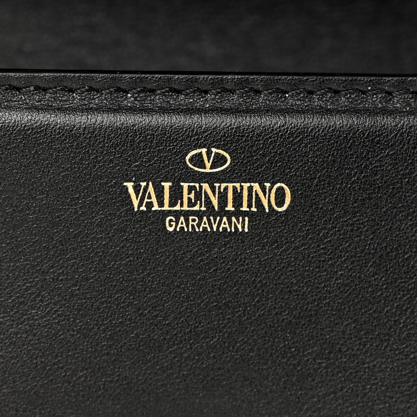 Calfskin Vlogo Small Loco Shoulder Bag Black