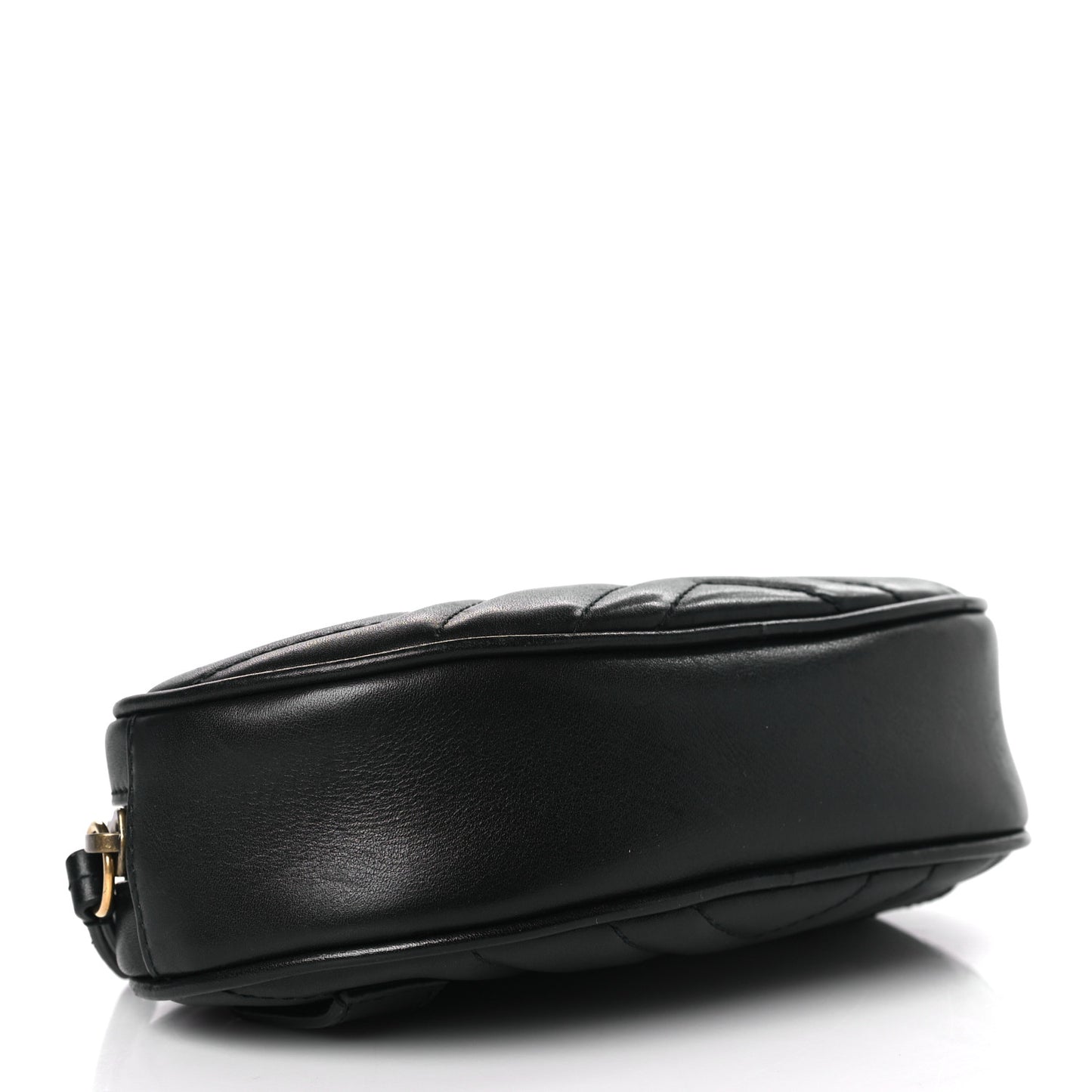 Calfskin Matelasse GG Marmont Belt Bag 75 30 Black