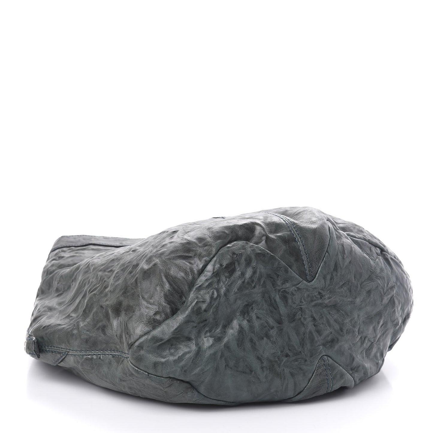 Tumbled Sheepskin Tinhan Hobo Emerald