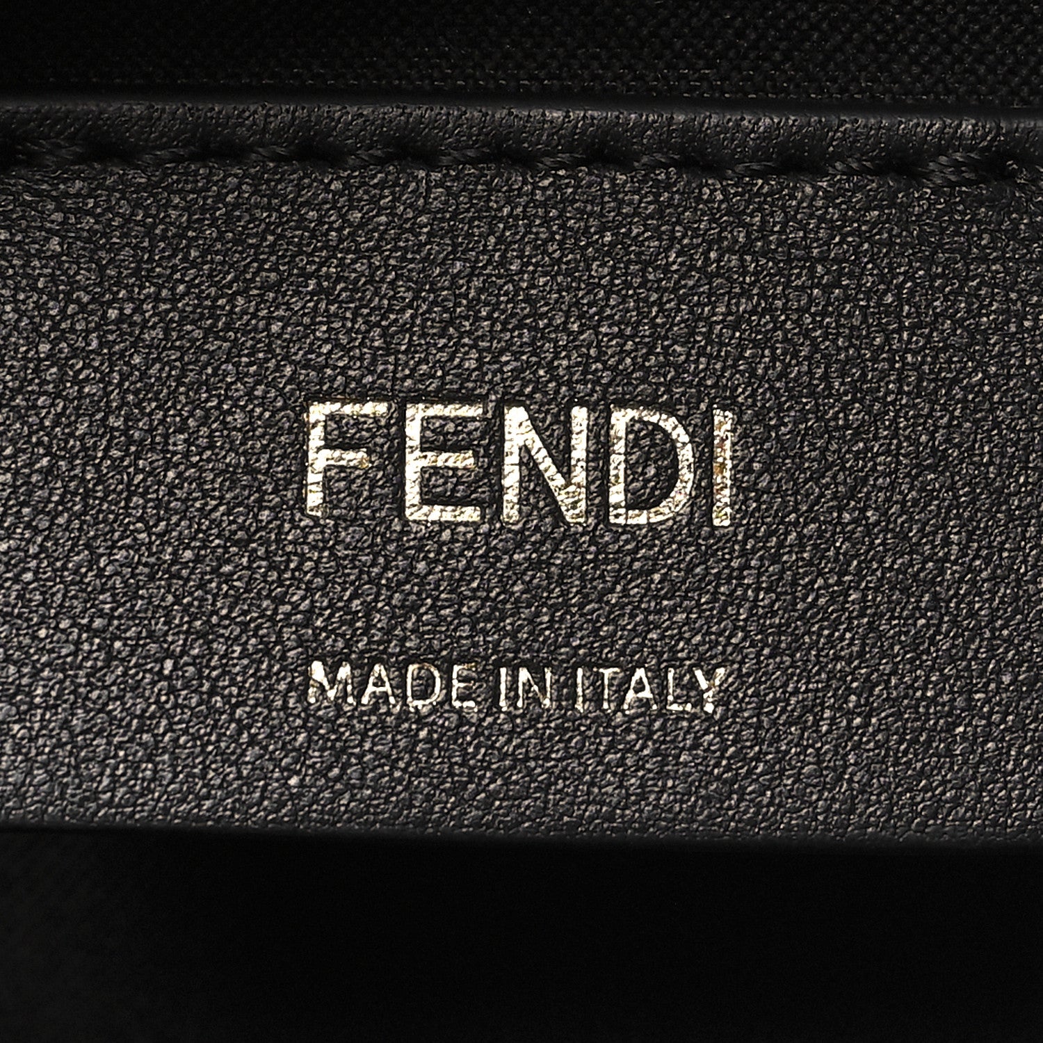 Fendi Vitello Century F is Fendi Bi-Color FF 1974 Embossed Camera Case Maya Black 6 of 10
