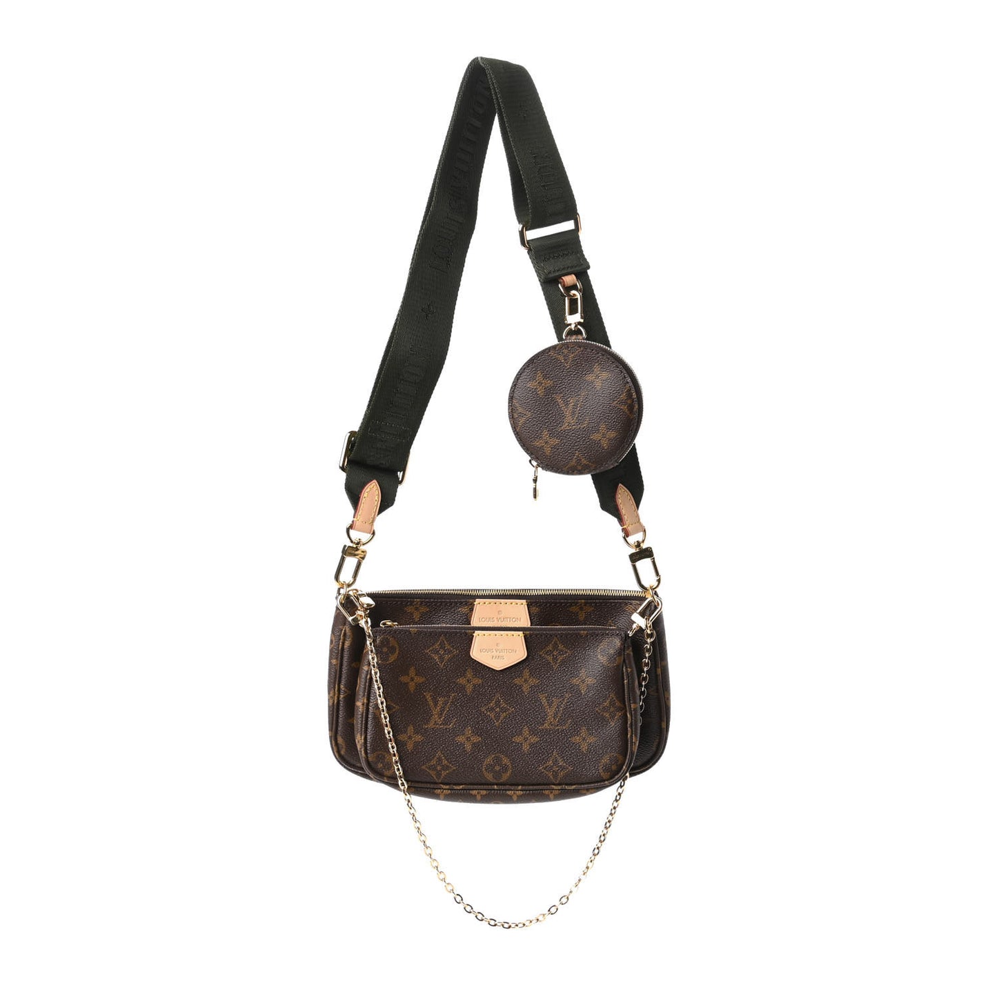 Monogram Multi Pochette Accessories Kaki