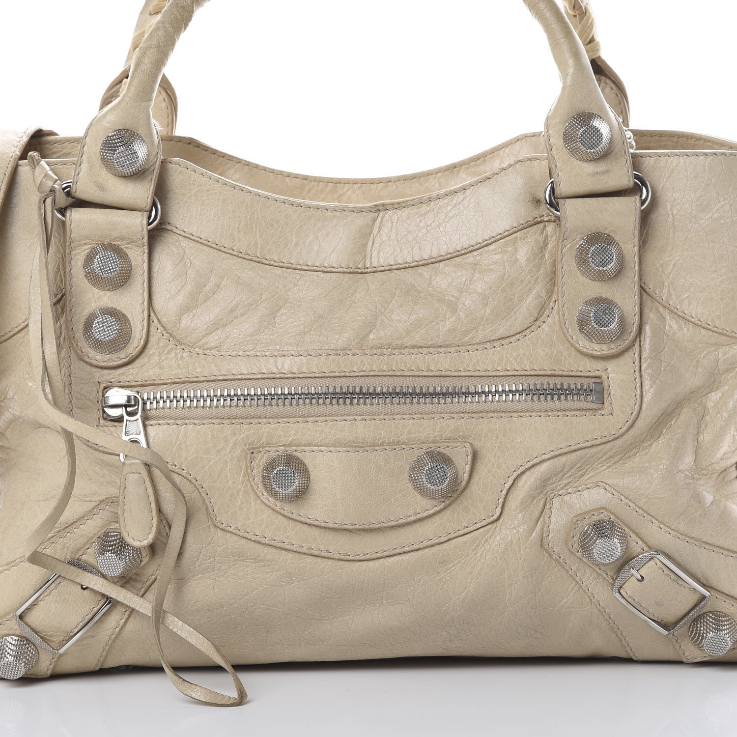 Balenciaga Agneau Giant 21 Silver Hardware City Praline 7 of 25