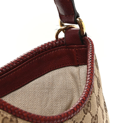 Gucci Monogram Medium Marrakech Hobo Red 11 of 11