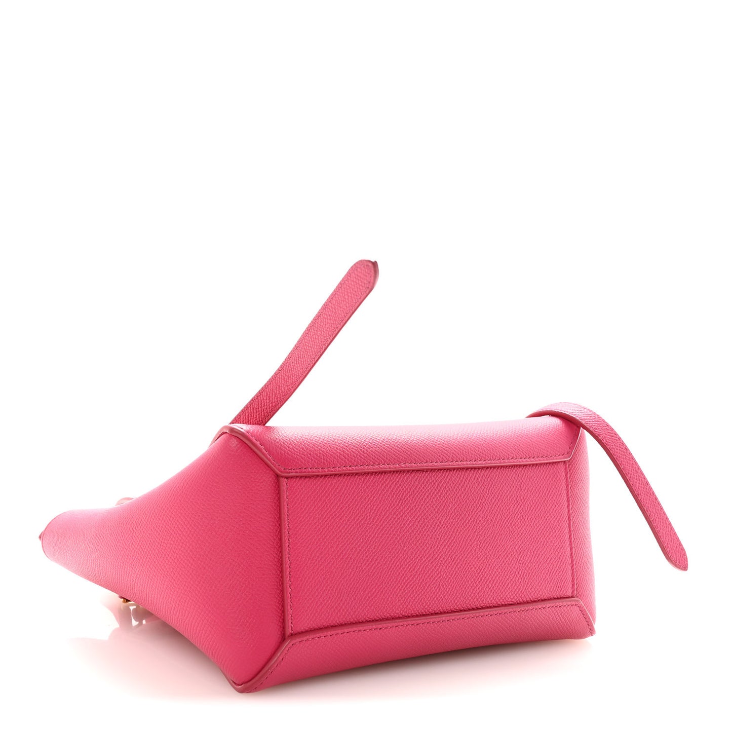 Grained Calfskin Nano Belt Bag Raspberry