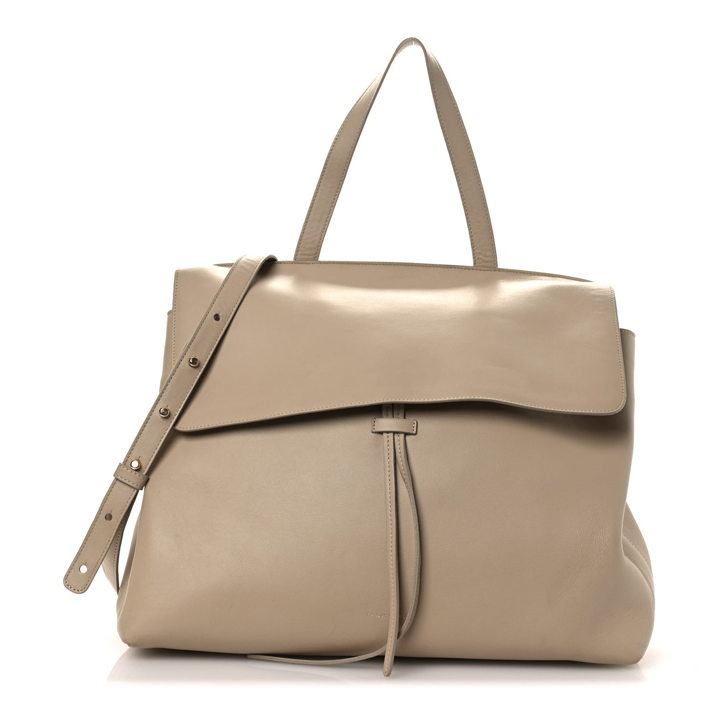 Calfskin Soft Large Lady Bag Macchiato
