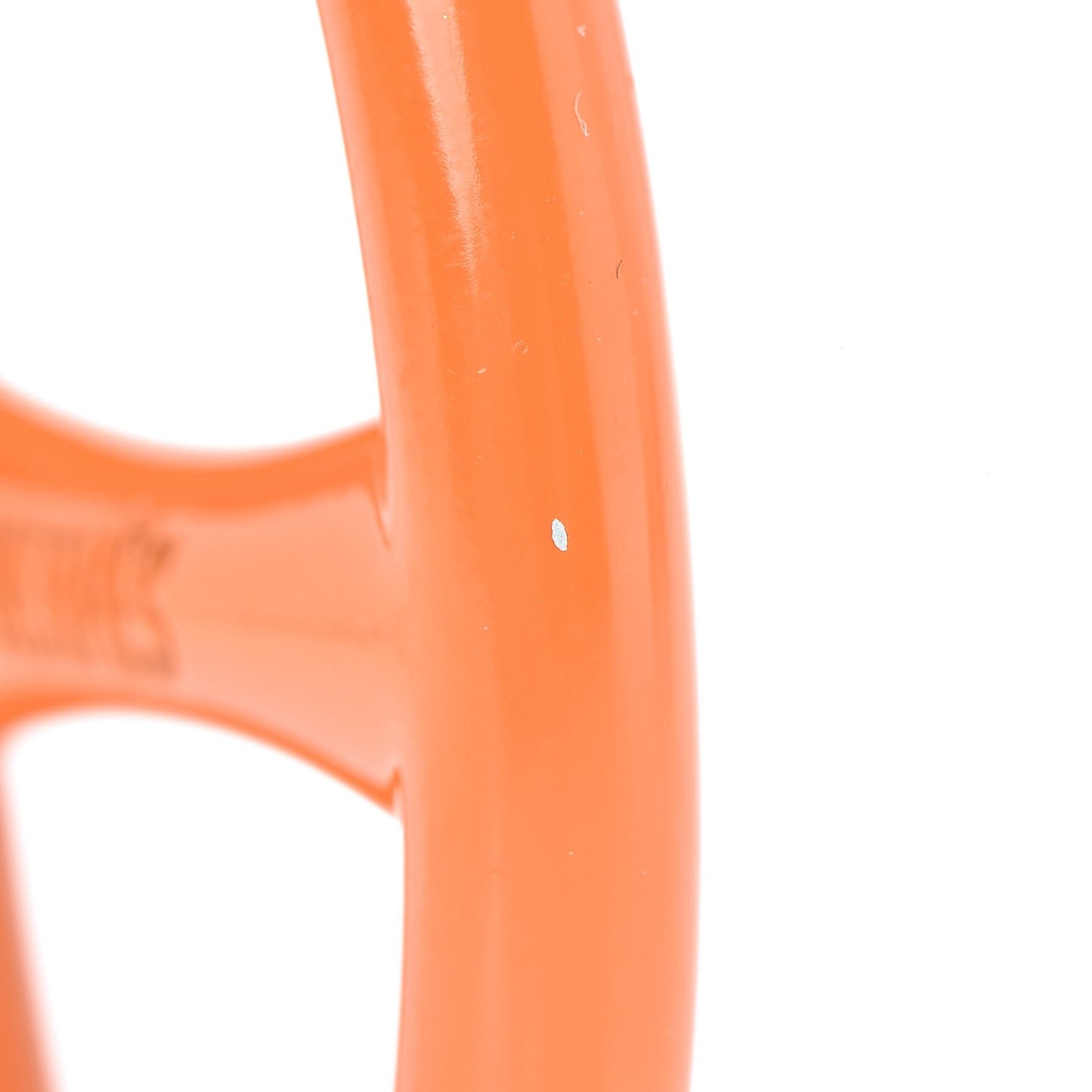 Lacquer Chaine d'Ancre Scarf Ring Orange