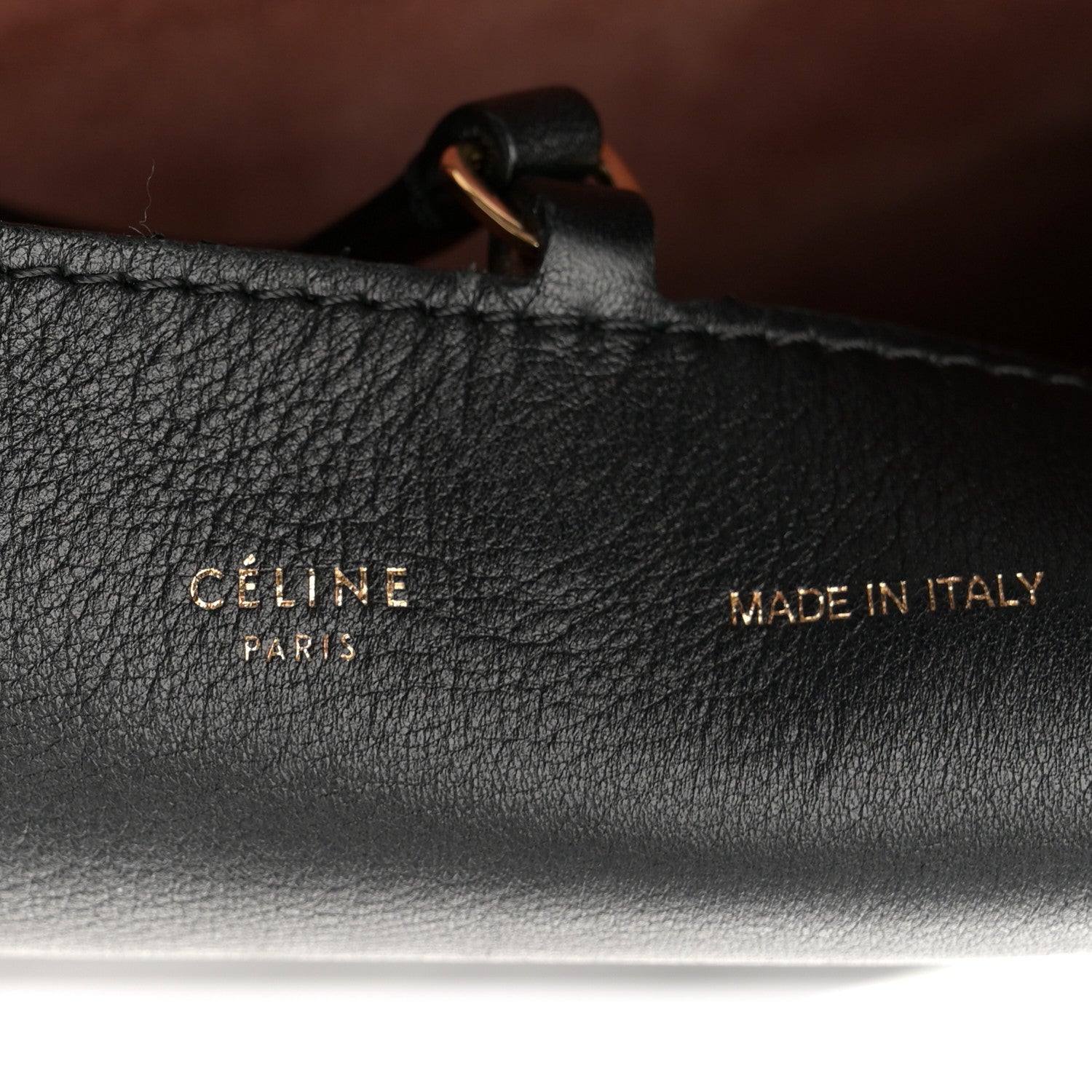 Celine Supple Calfskin Hobo Black 6 of 11