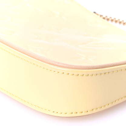 Louis Vuitton Metallic Vernis Valentine Mini Pochette Accessories Banana Fizz 9 of 10