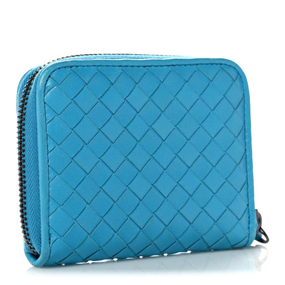 Bottega Veneta Nappa Intrecciato Zip Around Wallet Canard 3 of 9